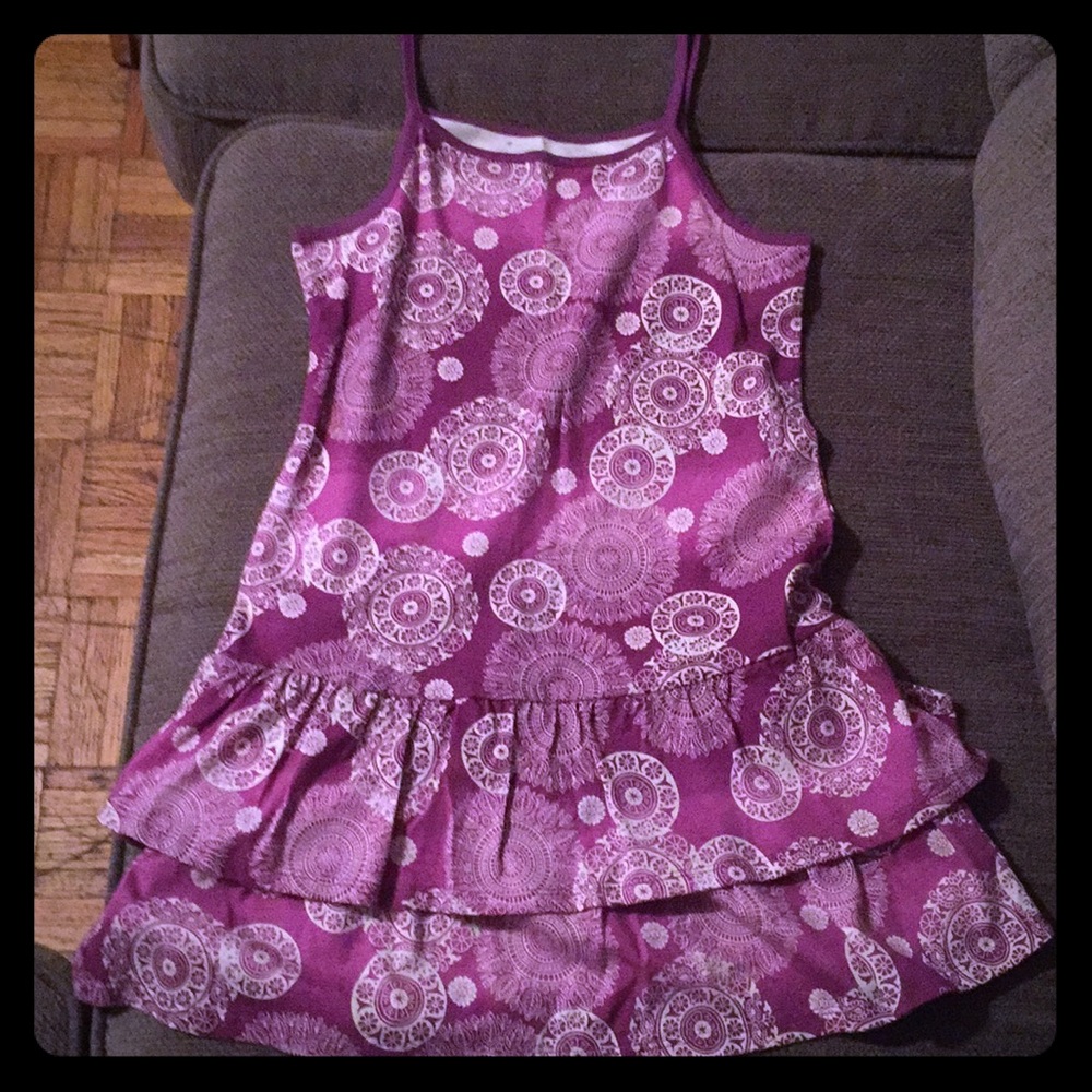 Purple sun dress